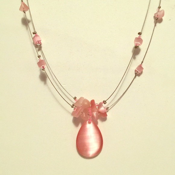 New York & Company Jewelry - 5 for $10 🌟 Layered Adjustable Pink Necklace